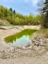 Der Blaue See leider nicht mehr